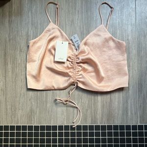 Wilfred satin top - Aritzia brand
